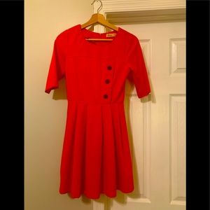 Orange Sunny Girl Dress - (ModCloth)